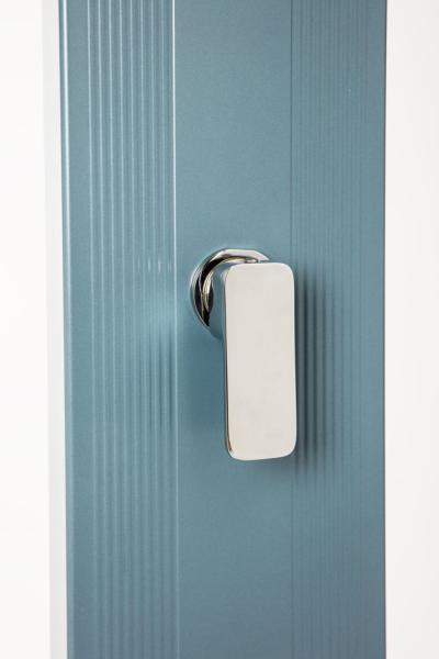 Steinbach Solardusche Slim Line Deluxe blau